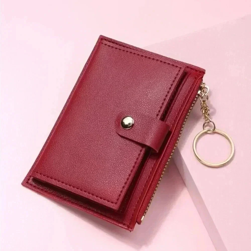 ⚠️Clearance Burgundy Slim Bifold Wallet / Cardholder - Picture 3 of 5
